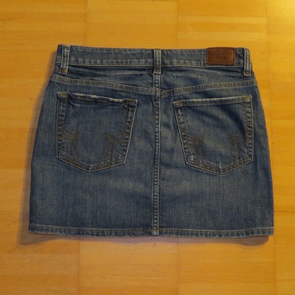 TOMMY HILFIGER denim mini skirt S - Picture 4 of 5